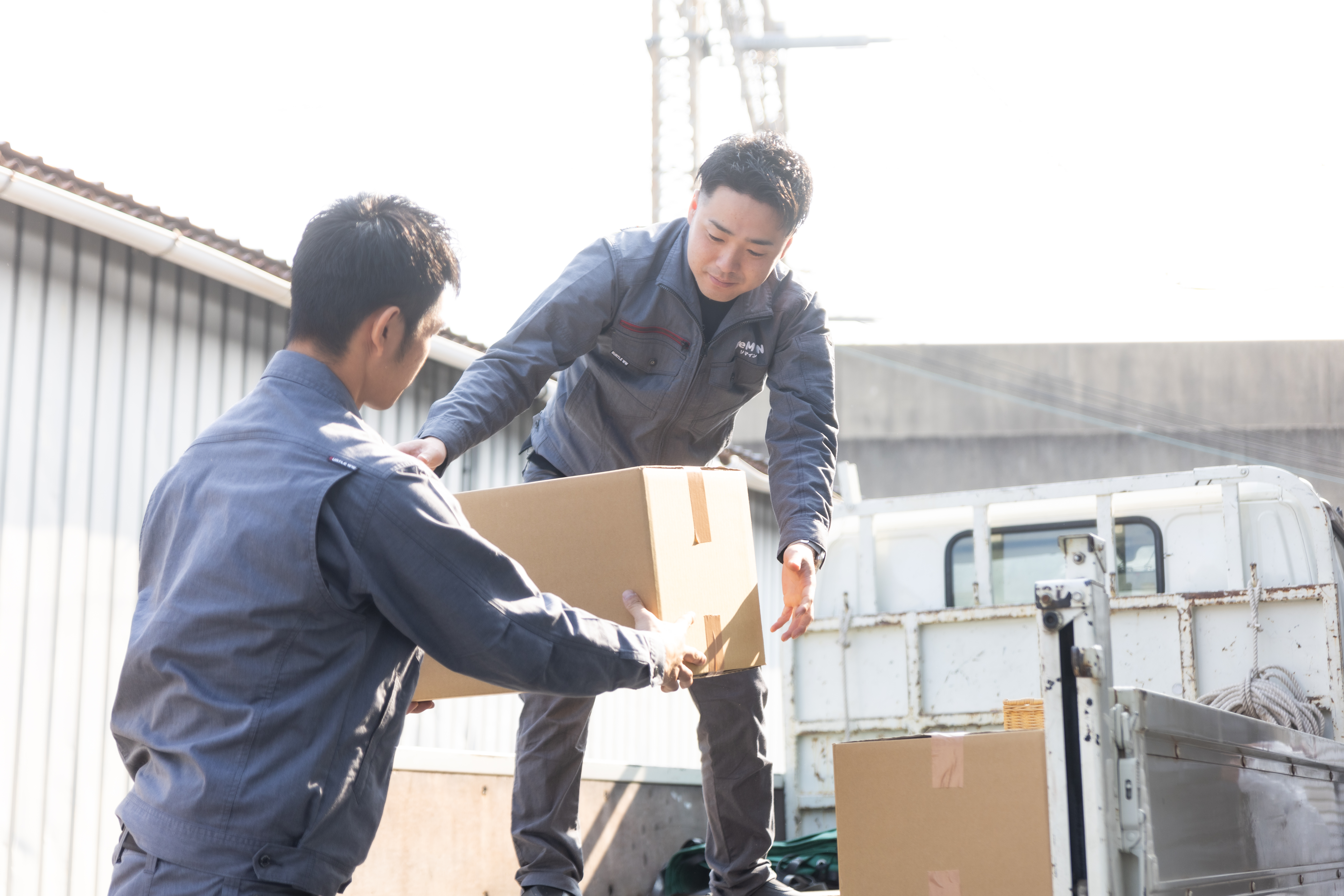 2. 不用品処分の現場