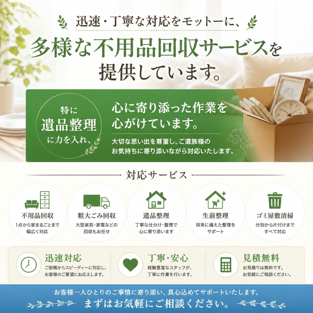 私たちのサービスの特長