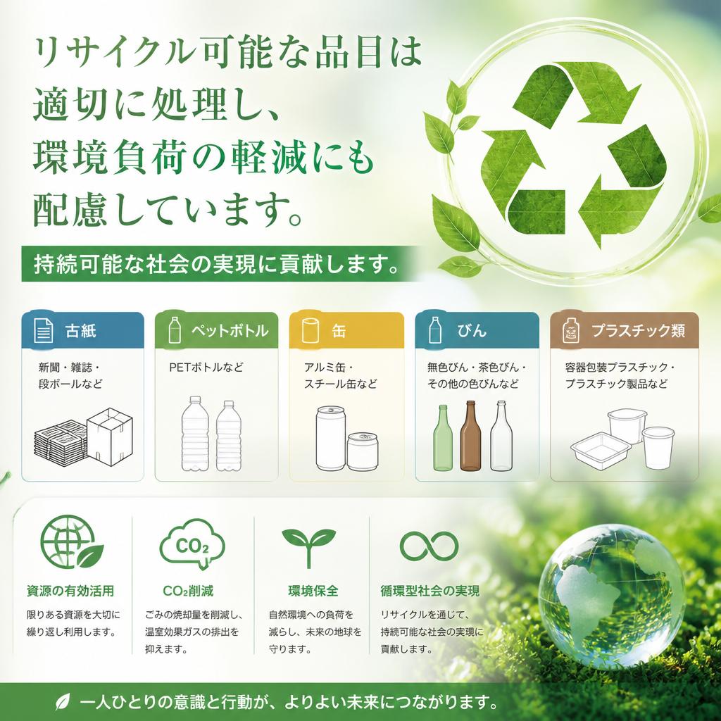 環境に優しい取り組み