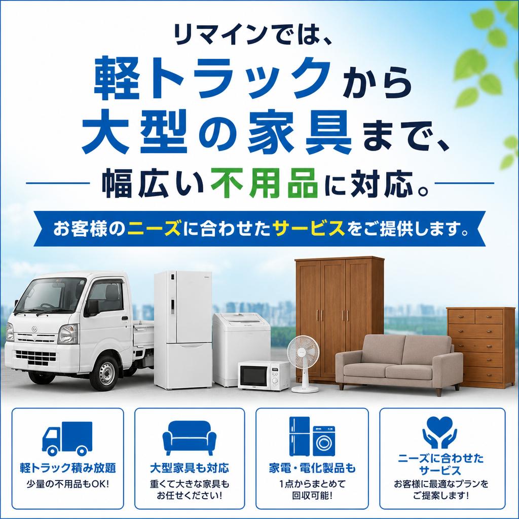 幅広いサービスメニュー