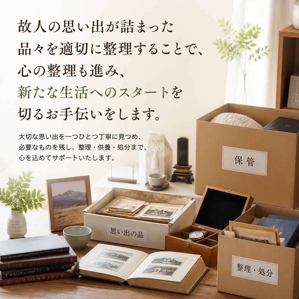 思い出整理の重要性