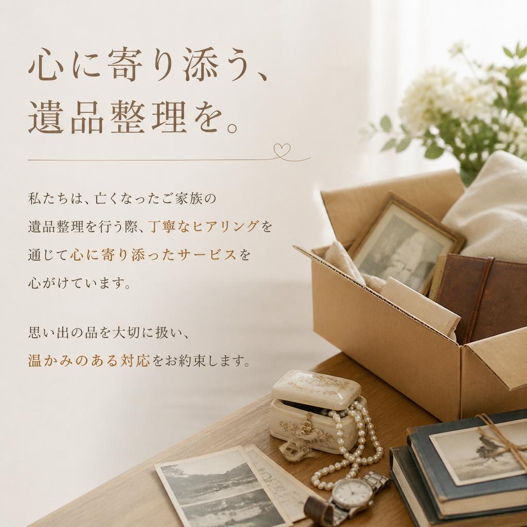 心に寄り添ったサービス