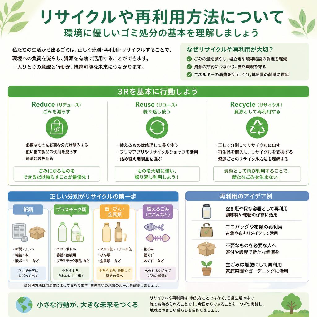 4. 環境に優しい処分方法