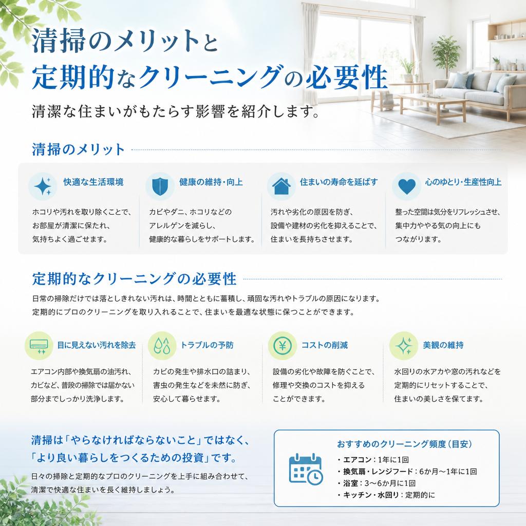 5. 住居清掃の重要性