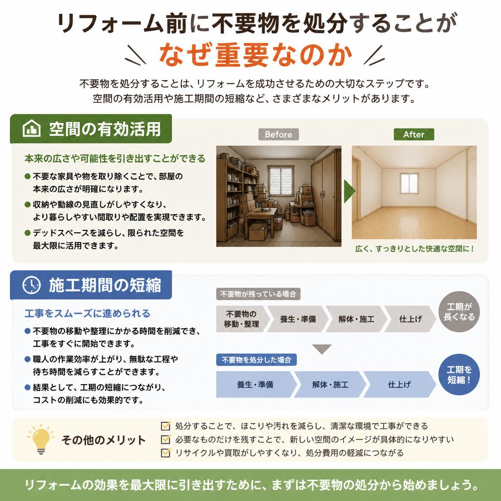 不要物処分の重要性