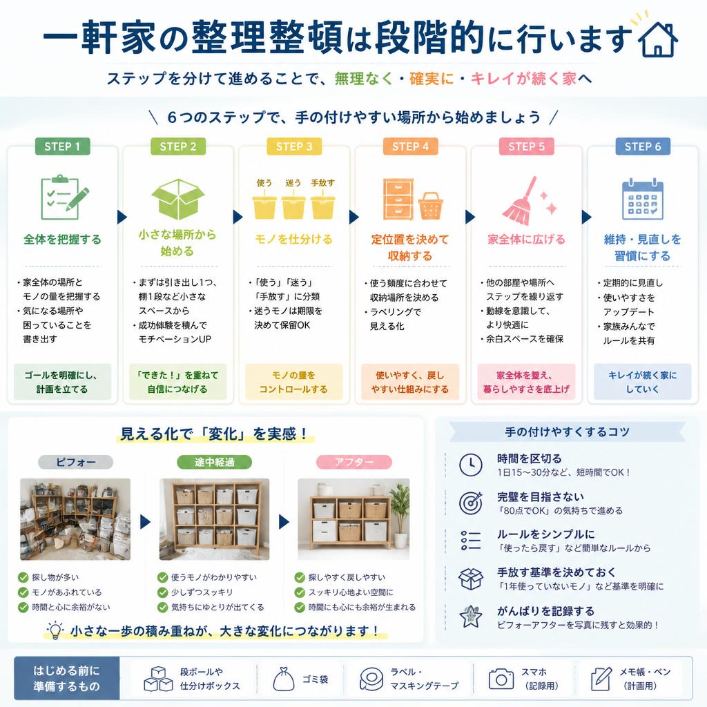 2. 整理整頓のプロセス