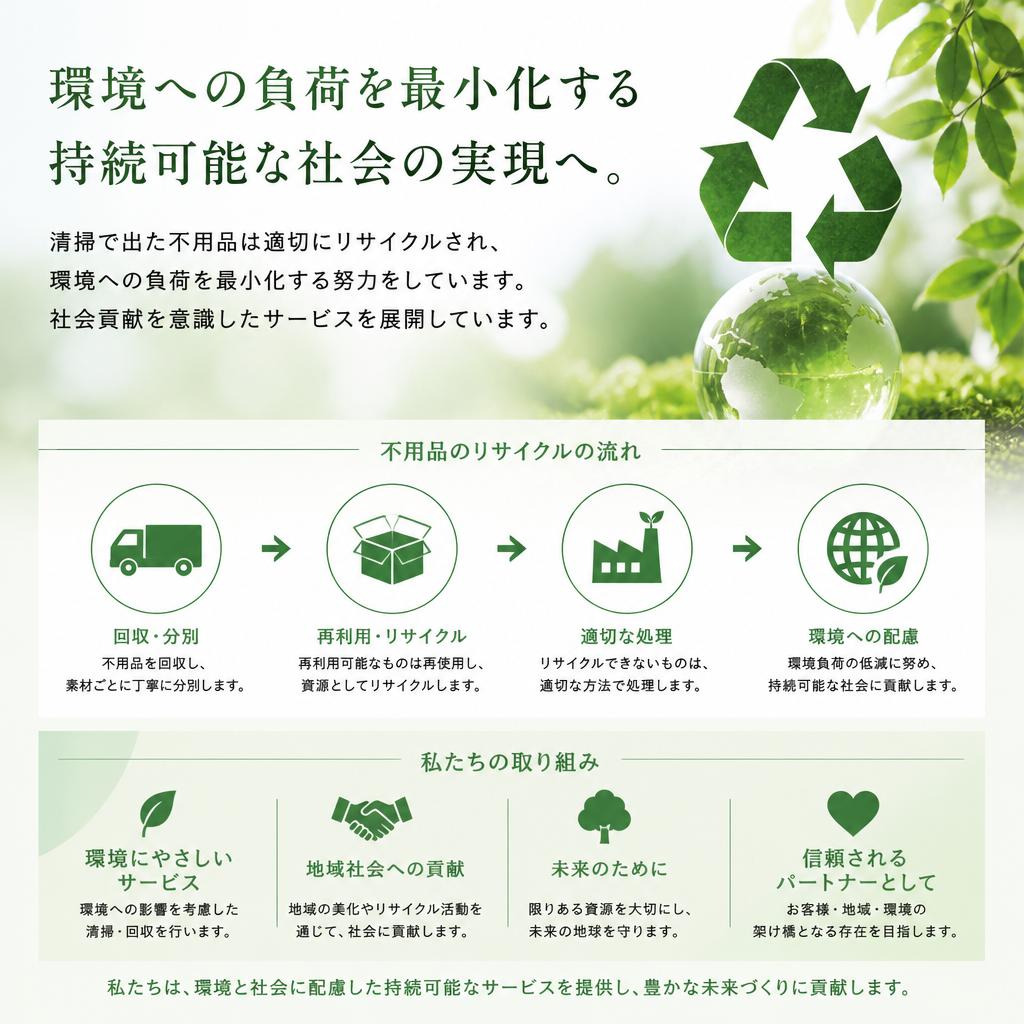 環境に配慮したサービス