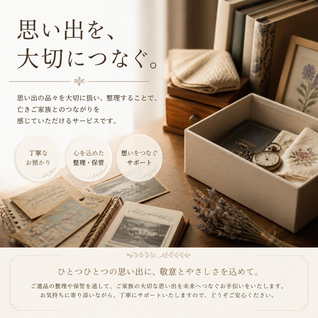 温かい思い出を大切に