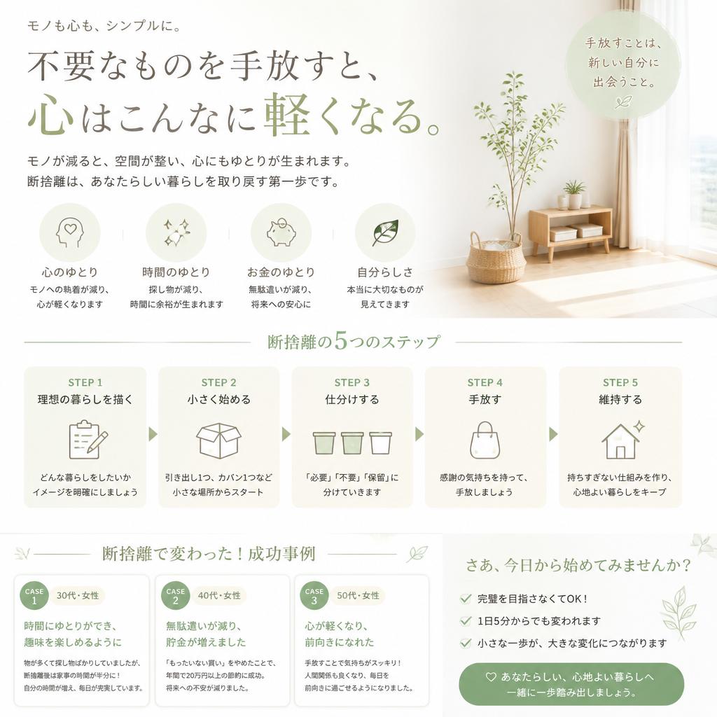 断捨離のすすめ