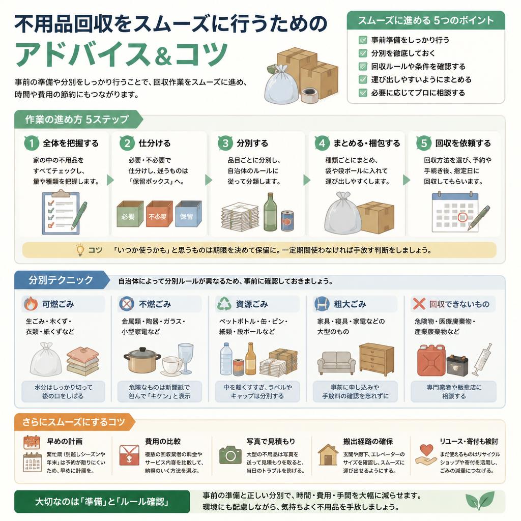5. よりスムーズに進めるためのコツ