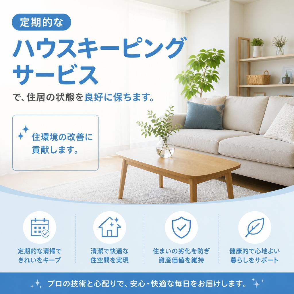 4. ハウスキーピングと住居改善