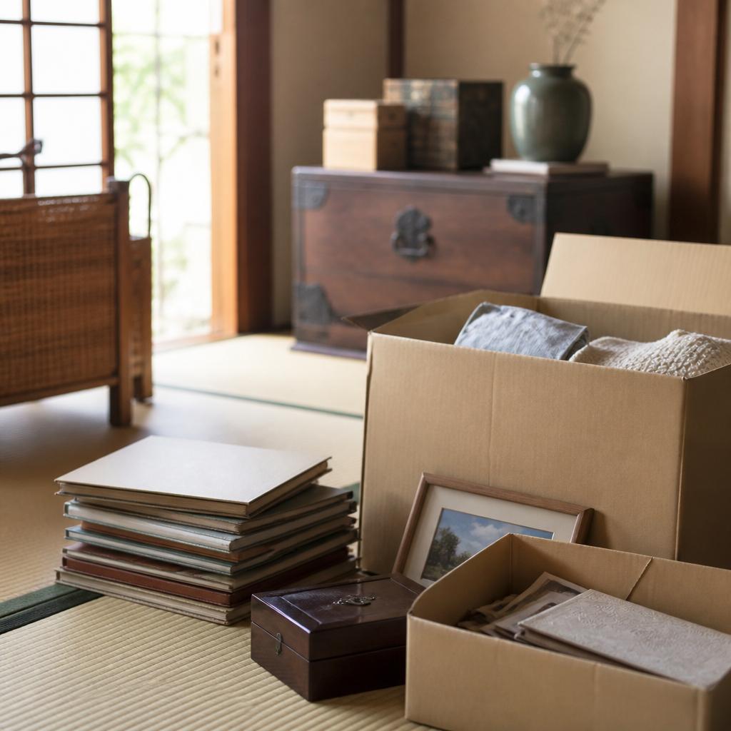 遺品整理での心のケア