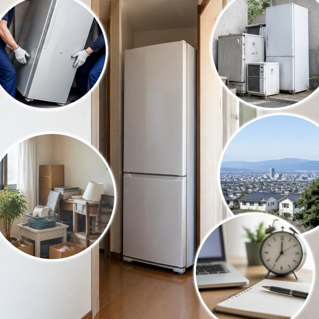 大型家電の処分、こんなお悩みはありませんか？