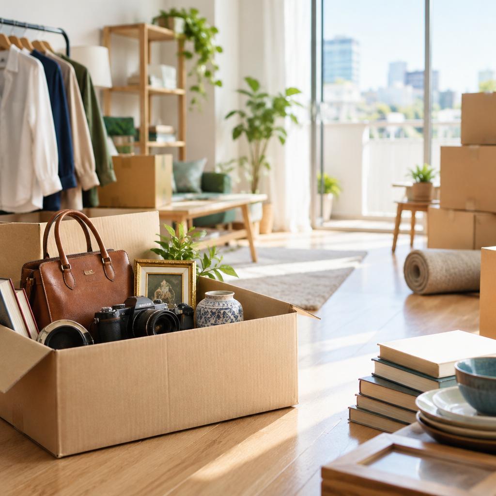 捨てる前に、価値を見つける。買取で費用を抑え、引っ越しも片付けも軽やかに。