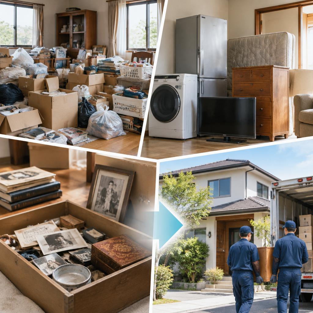 家財処分が進まない…そんなお悩みはありませんか？
