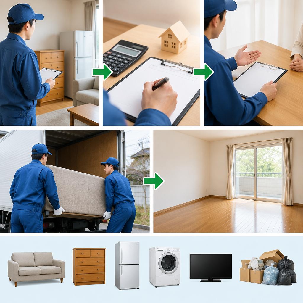 無料の現地見積もりで、料金も作業内容も明確に